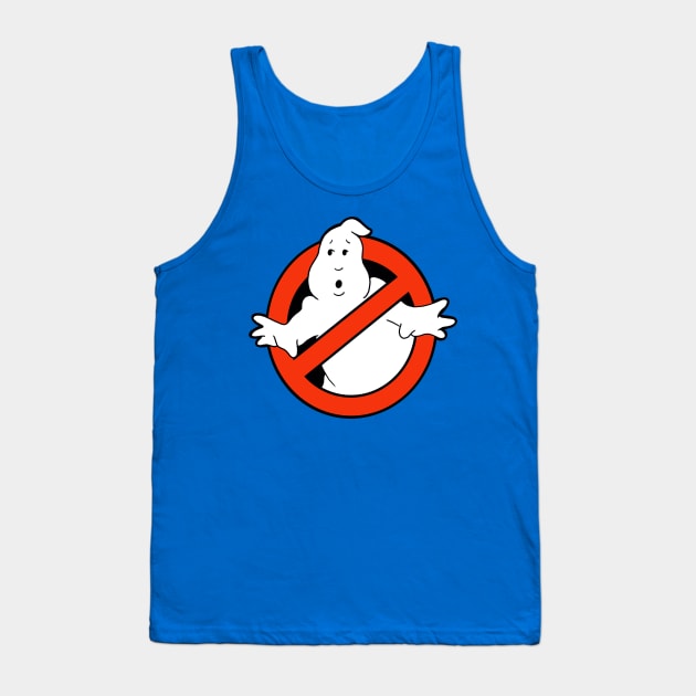 Ghostbusters Title Card Logo Tank Top by iTZBLaSToFFTiMe